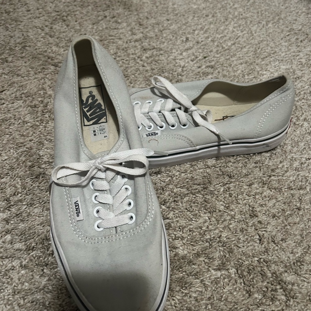 Vans Off-White Canvas Lace-Ups